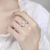 Anel Onda Texturizado em Prata 925 para Mulheres, Novo Anel Personalizado Estilo Chinês, Joia de Mão de Moda de Alto Padrão Niche Estilo Ins