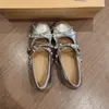 Nuevos Zapatos Mary Jane con Lazo para Mujer, Correa Cruzada, Punta Redonda, Detalle de Remaches, Estilo Francés 2026 CM