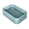 Caja escurridora de jabón, Soporte de jabón de malla, Caja de almacenamiento de baño de doble capa montada en la pared, Jabonera con drenaje