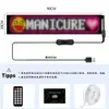 Placa de Luz Montada em Veículo para Uso Externo Painel de Luz para Shows Display Flexível LED de Cor Total Edição por App Expressões de Texto