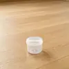 Pote de armazenamento portátil com vedação em espiral, caixa dispensadora de medicamentos à prova de umidade de cápsula de pílula de grau alimentício, garrafa de armazenamento de leite em pó e lanches