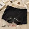 Pantalones Cortos de Seguridad de Algodón Puro Dos en Uno Anti-Exposición para Mujer 10A Algodón Antibacteriano con Entrepierna Extendida Pantalones Cortos Tipo Boxeador Anti-Exposición para Niñas