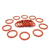 Anillo Tórico de Silicona de 1.2 mm de Diámetro, Sellos de Anillo Tórico de Silicona Rojo Transparente y Negro, Amplio Stock Disponible, Descuento - Servicio al Cliente