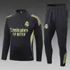 242526 Chándal de Entrenamiento Temporada Otoño e Invierno Chaqueta con Media Cremallera Manga Larga Fútbol Deportivo Chándal de Entrenamiento Pre-Partido Traje