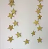 Estrella de cinco puntas Papel Perla 4m banderines colgantes decoración habitación suministros de tocador creativos actividades de fiesta de cumpleaños decoraciones flor