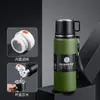 Termo de Acero Inoxidable 316, Gran Capacidad, Taza de Té Portátil, Regalo de Negocios para Hombres, Botella de Termo Grabada Personalizada