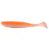 Comercio exterior caliente AliExpress dos colores T-tail 8cm Luya Señuelo Suave Peces Mandarín boca torcida matar agua dulce señuelo simulación cebo falso