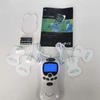 Massajador Digital Meridian de Tela Azul Transfronteiriço com Duas Pontas, Mini Massajador para Uso Doméstico, Dispositivo de Terapia por Pulso, Dropshipping