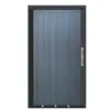 Suministro Directo de Fábrica Puerta Plegable de Aleación de Aluminio Completa Puerta Divisoria para Cocina Baño Placa de Aluminio Ignífuga Empuje-Tire Telescópica sin Agujeros