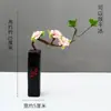 Decoração de Apresentação de Pratos de Restaurante de Hotel com Flores e Plantas, Decoração de Bandeja de Sashimi e Frutos do Mar, Guarnição de Sushi Japonês, Enfeites Criativos