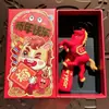 2026 Año del Caballo Mascota Caballo del Zodiaco Llavero Lindo Dibujo Animado Estilo Chino Colgante para Bolso Set Regalo Pequeño