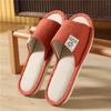 Zapatillas de lino nuevas de verano 2023, venta al por mayor, para hombre, para interiores, antideslizantes, para las cuatro estaciones, de algodón y lino, para mujer, silenciosas