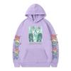 Hoodie Estampado de Batimento Cardíaco, Vazamento, Uma Peça, Outono e Inverno, Transfronteiriço, Masculino e Feminino, Top, Suéter de Lã