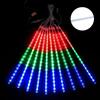 Cadena de Luces Led de Lluvia de Meteoros Impermeable para Exteriores Alimentada por Energía Solar Proyecto de Iluminación de Calle Festiva Luces Decorativas para Árboles de Jardín