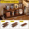 Portavasos plegable de escritorio para almacenamiento de tazas de agua, tazas de té, tazas de café, organizador para exteriores, aparador, estante de almacenamiento