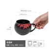 Xícara de Café da Manhã Estilo Japonês Utensílio de Mesa de Cerâmica Doméstico Xícara de Grande Capacidade Prato Retrô Copo de Água da Moda Caneca Atacado