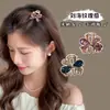 Pinza de Lazo para Flequillo de Otoño e Invierno Pinza de Pelo de Gama Alta Pinza Pequeña de Agarre para Celebridad de Internet Femenina Pinza para Mechones Sueltos de la Frente Pinza para el Cabello