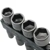 9 Piezas/14 Piezas Llaves de Vaso Hexagonales, Puntas para Destornillador Neumático, Vasos para Tornillos para Destornilladores Eléctricos, para Tornillos Autoperforantes