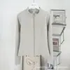 Lulu Bling Mismo Estilo Otoño e Invierno Cuello Alto Delgado Forro Polar Ropa de Entrenamiento para Mujer, Corte Ajustado Ropa Deportiva Yoga Fitness