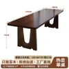 Mesa de jantar usada de madeira maciça com vento mesa de jantar retrô francesa para casa combinação de mesa de jantar e cadeiras de jantar mesa de escritório para sala de estar bancada de trabalho integrada