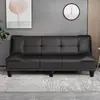 Sofá cama multifuncional, plegable de 1.8m, se puede usar como cama, tela resistente a los arañazos de gato, impermeable y resistente a las manchas, no necesita desmontaje ni lavado, respaldo con ajuste de tres niveles