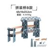 Iekool accesorios de expansión de pista de madera serie puente piezas de pista escena compatible con tren Thomas