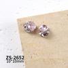 Joias Populares para Nail Art Diamantes, Bolas de Diamante Empilhadas Acabadas à Mão Quadradas Grossas de Alta Qualidade, Diamantes Brilhantes de Cristal de Vidro de Alta Qualidade para Nail Art