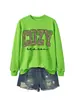 Sudadera de moda elegante para mujer, acogedora para la temporada, estampado de leopardo, talla grande, para otoño e invierno, para exportación, tienda independiente Amazon eBay
