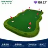 Tapete Verde de Simulação de Golfe Mais Vendido na Amazon Ferramenta Portátil para Prática de Putter de Golfe Indoor