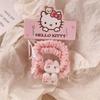 Lindo Set de Accesorios para el Cabello de Gatito Rosa, Dulce y Adorable para Niñas, Incluye Gomas para el Cabello, Pinzas de Pato y Pinzas para Flequillo