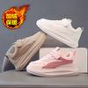 Zapatillas de deporte para niños de primavera, otoño e invierno, suela suave de malla, transpirables, antideslizantes, ligeras, combinables, blancas, para niños y niñas.