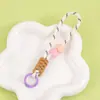 Llavero de Cuerda Trenzada Colorido DIY Creativo Tejido Corto Cadena Colgante Antiperdida para Teléfono y Bolsa, Disponible en Múltiples Colores
