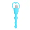 Tapón anal eléctrico, masajeador de cuentas para el punto G, vibrador, dispositivo de masturbación, productos sexuales para adultos, femenino