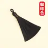 Estilo G 8cm Borla Tradicional Fleco Nudo Chino Accesorio Colgante Material DIY Colgante de Abanico Clásico Borla