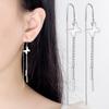 Pendientes de Moda para Mujer con Borla, Gancho para Oreja Antiperdida, Hilo para Oreja, Mariposa Voladora Creativa Retro Personalizada, Pendientes Elegantes de Lujo Ligero de Gama Alta