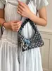 2026 Nuevo Bolso de Hombro de Moda para Mujer, Lindo, de Lunares con Lazo, Cadena Cruzado, Bolso Nube