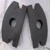 Parachoques de Carro Minero de Goma, Bloque Amortiguador de Material de Poliuretano, Tira Fija Anticolisión de Goma Amarilla, Qiancheng