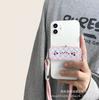 Clip de pinza de onda hacia atrás 14plus clip para teléfono móvil para Apple 13Promax iPhone12/11 creativo comercio exterior