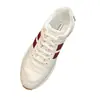 Zapatos de Hombre de Piel de Vaca Blanca, Transpirables, con Cordones, Planos, de Moda Casual, Zapatos de Bloques de Color Simples y Cómodos, Zapatos Deportivos para Conducir