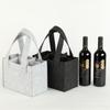 Bolsas de Regalo de Vino Tinto para Año Nuevo y Festival de Medio Otoño, Bolsas Tote de Tejido No Tejido para Múltiples Botellas de Vino, Bolsas de Fieltro para Vino, Cajas de Regalo