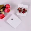 Tarjeta Colgante de PVC Tarjeta de Baratija Empaque de Cartón Pendientes Tachuelas Pinza para Oreja Tarjeta de Empaque de Cartón Estilo K Simple Se Puede Usar como Logotipo