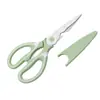 Tijeras de Cocina Multifuncionales de Acero Inoxidable, Tijeras Rosadas Gruesas para el Hogar, Tijeras Potentes para Huesos de Pollo, Tijeras para Alimentos