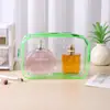 Bolsa de Cosméticos de PVC Engrosado Estilo K Gran Capacidad Bolsa de Cosméticos de Viaje Impermeable a Prueba de Polvo Neceser Cosméticos Bolsa de Cosméticos