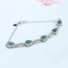 Pulsera de Calabaza de Jade Natural Grado A Guan Yu Joyería de Cuentas de Jade Azul Agua Venta al por Mayor en Vivo de Comercio Electrónico S5060205