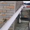 Tubo de PVC Forma de U Tubería de Drenaje 50 Ranura Semicircular Forma de U Tubería para Juego de Arena y Agua 75 Tubería de Alcantarillado 110 Tubería Redonda de Plástico Dividida en Dos Piezas