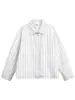 Chamarra Cardigan con Cremallera y Rayas Verticales Estilo Old Money Rumeng para Hombres y Mujeres, Nuevo Top Casual Holgado Perezoso de Primavera y Otoño