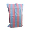 Exportar a Bolivia bolsa de polipropileno con barra de color bolsa tejida de grano de color capacidad de carga 25 kg bolsa de barra de color de grano