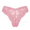 Calcinhas de Renda Personalizadas Leves Estilo Europeu e Americano Estilo Francês, Cintura Média, Design Sexy Vazado, Confortáveis e Respiráveis, Forro 100% Algodão, Calcinha Triângulo