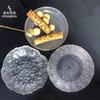Plato de Vidrio de Lujo Ligero Phnom Penh Famoso en Internet Transparente para el Hogar Vajilla Plato para Frutas Plato de Cena Estilo Occidental Plato para Ensalada Platos para el Hogar