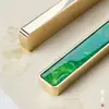 Pisapapeles de Latón Sólido Pisapapeles para Caligrafía Caja de Regalo Especial para Escritura Los Cuatro Tesoros del Estudio para Principiantes Pincel Creativo de Latón Pluma Estilográfica